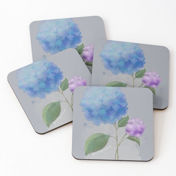 Item preview, Ｗater-colored Hydrangea designed and sold by MittyArtwork.