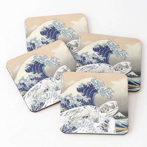 Item preview, Japanese sea gost turtle's design designed and sold by TrippyEarth.
