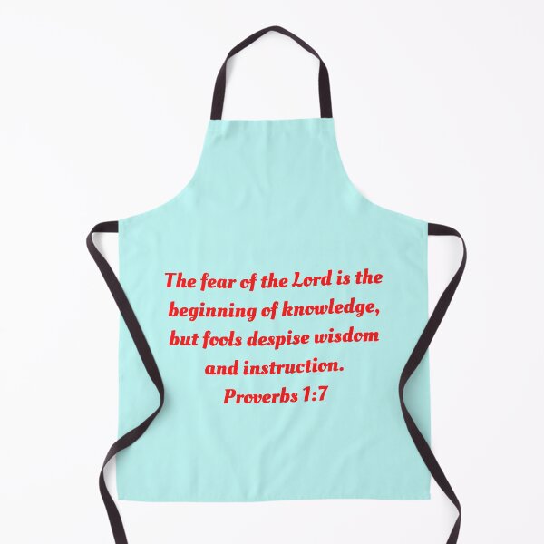 Item preview, Bible Verse Proverbs 1:7 designed and sold by Prayingwarrior.