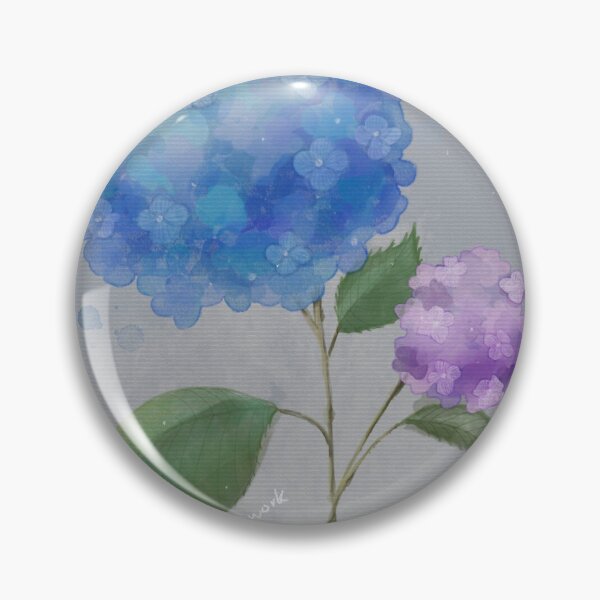 Item preview, Ｗater-colored Hydrangea designed and sold by MittyArtwork.