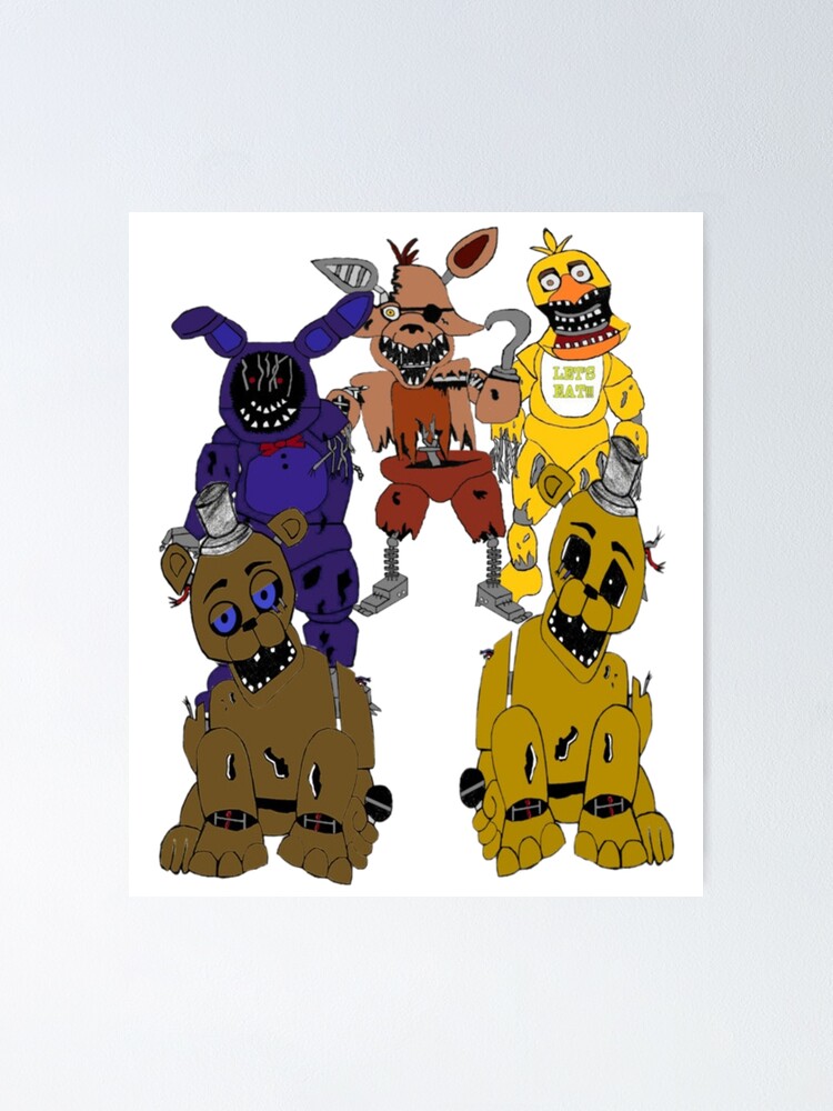 Five Nights At Freddy's Withered Chica Poster for Sale by