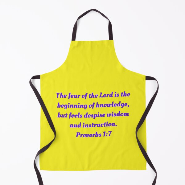 Item preview, Bible Verse Proverbs 1:7 designed and sold by Prayingwarrior.