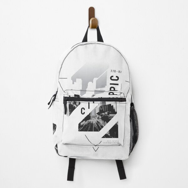 Item preview, Epic City Slogan with Black White City Background designed and sold by Peekonet.