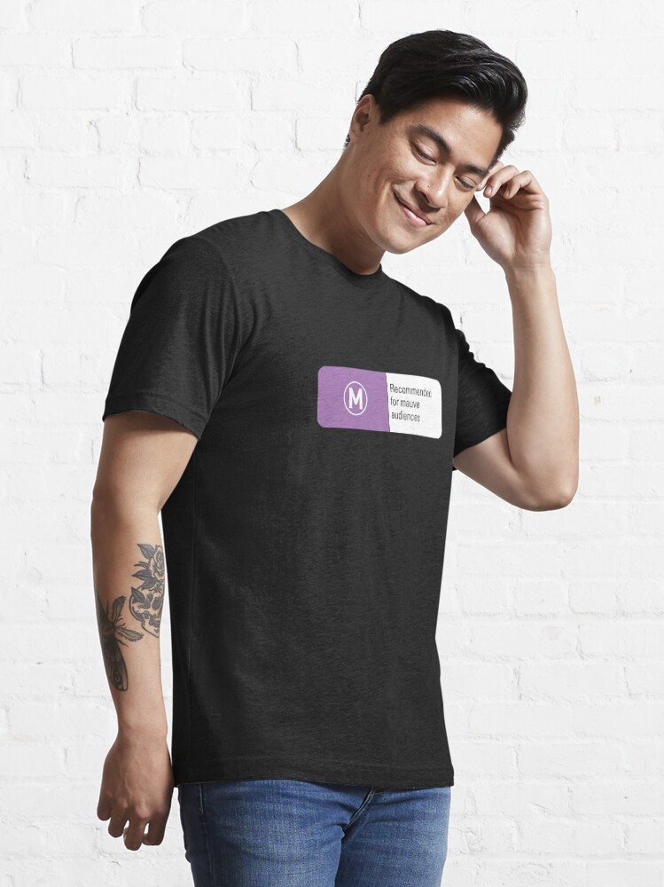 Alternate view of Mauve audiences Essential T-Shirt