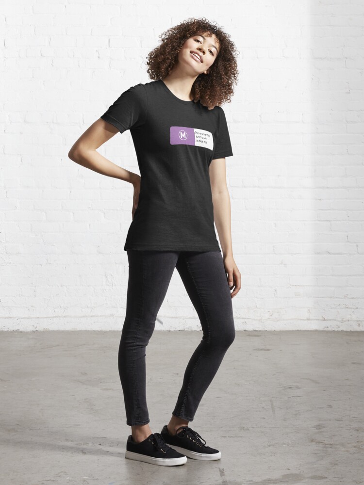 Alternate view of Mauve audiences Essential T-Shirt
