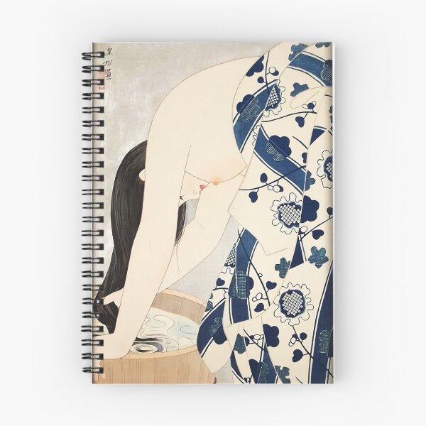 Item preview, Washing the Hair Ito Shinsui Ukiy designed and sold by cardywandik.