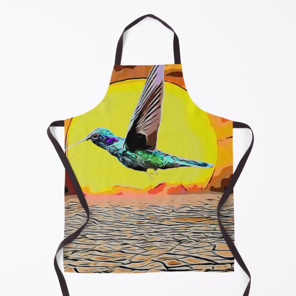 Item preview, Humming bird African sun set design designed and sold by TrippyEarth.