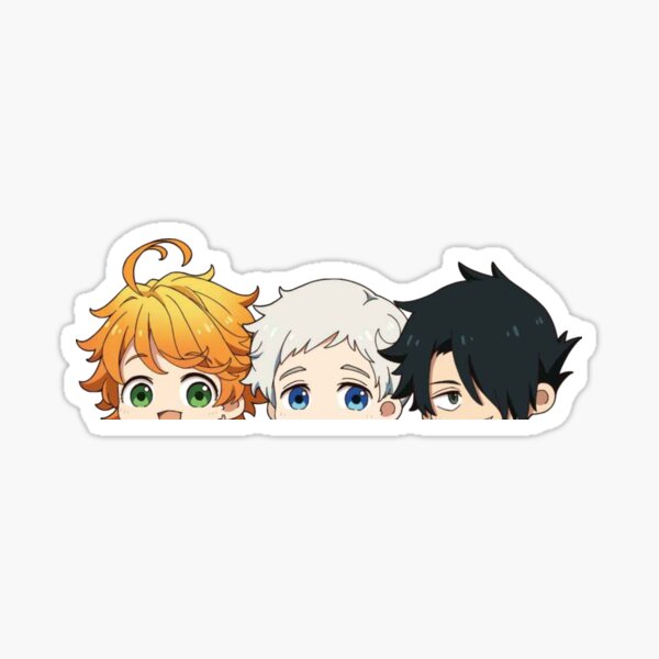 Aperçu de l'œuvre Mignon trio Anime peeker créée et vendue par Randomweebing.