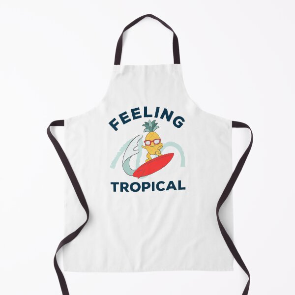 Item preview, feeling tropical - Cool smiling pineapple surfer with sunglasses - cool designed and sold by Patrick Gervacio.