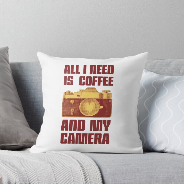 Item preview, All I Need Is Coffee And My Camera designed and sold by MudPuppet.