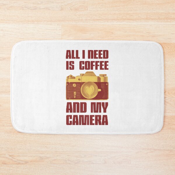 Item preview, All I Need Is Coffee And My Camera designed and sold by MudPuppet.