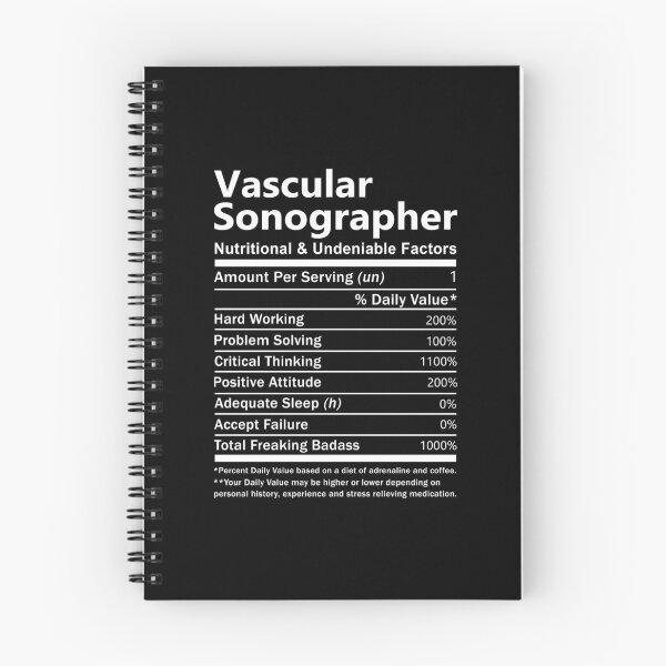 Item preview, Vascular Sonographer T Shirt - Nutritional And Undeniable Factors Gift Item Tee designed and sold by zerniakcor.