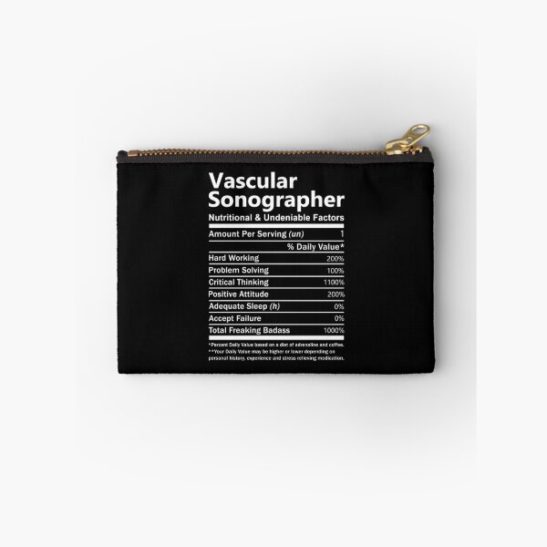 Item preview, Vascular Sonographer T Shirt - Nutritional And Undeniable Factors Gift Item Tee designed and sold by zerniakcor.