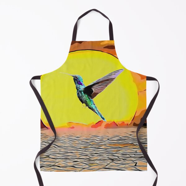 Item preview, Humming bird African sun set design designed and sold by TrippyEarth.