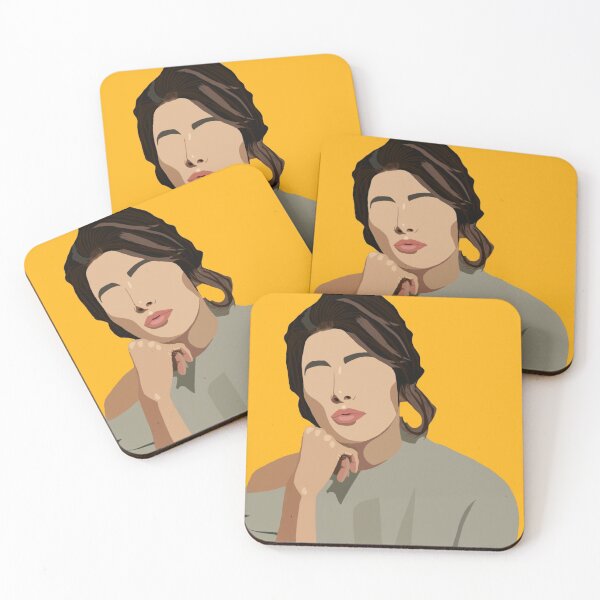 Item preview, "beautiful lady illustration" designed and sold by tudoo.