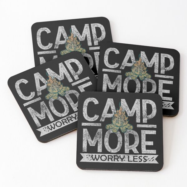 Item preview, Camp More Worry Less designed and sold by jelly4u.