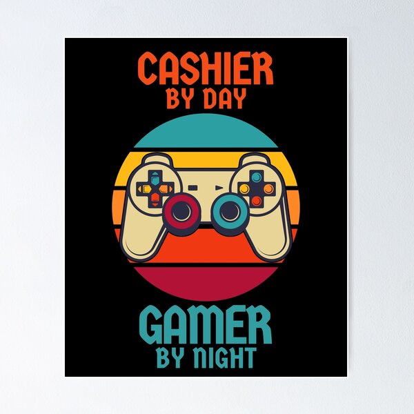 Item preview, Cashier Gamer designed and sold by choisanezine.
