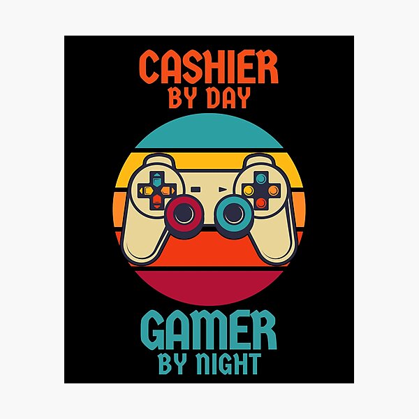 Item preview, Cashier Gamer designed and sold by choisanezine.