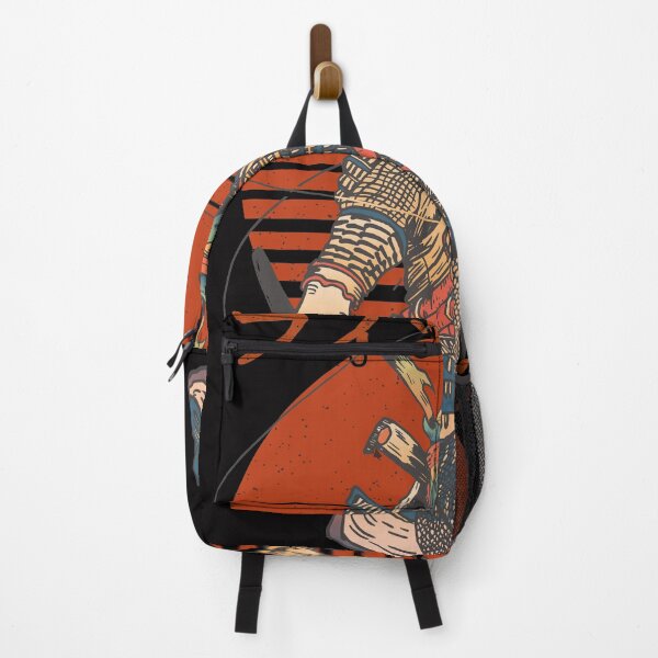 Item preview, Fishing Samurai Japanese Calligraphy Vintage Retro Art designed and sold by MarkusShirts.