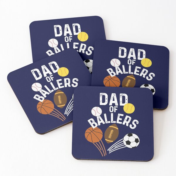 Item preview,  dad of ballers softball baseball basketball soccer  designed and sold by champagnemoment.