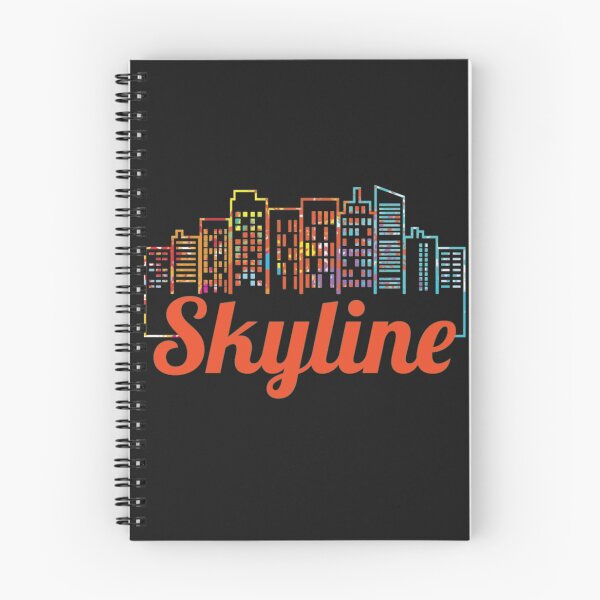 Item preview, Skyline Colorful Outlined Cool Gift T Shirt  designed and sold by Clavitaps.