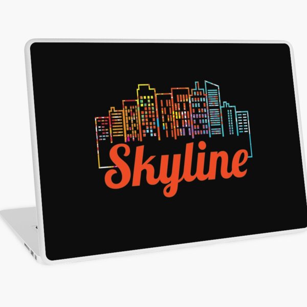 Item preview, Skyline Colorful Outlined Cool Gift T Shirt  designed and sold by Clavitaps.