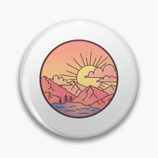 Item preview, Sunset mountains  designed and sold by isabella-e-xx.