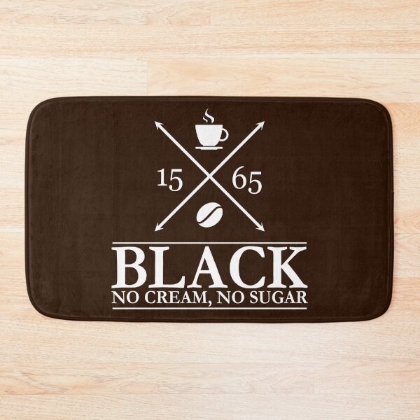 Item preview, Black, No Cream, No Sugar Coffee drinkers club since 1565 designed and sold by Happy Puppy Print On Demand.