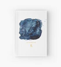 Scorpio Zodiac Constellation Hardcover Journal