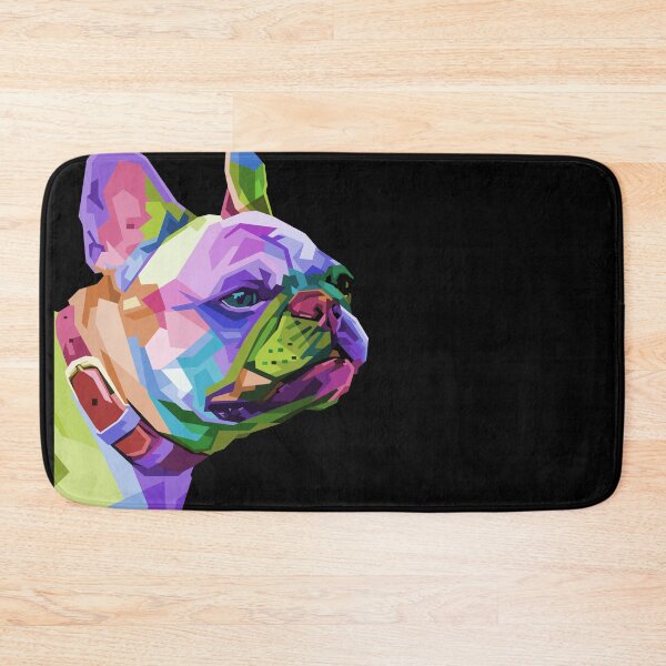 Item preview, French Bulldog Geometric Pop Art Style designed and sold by Peekonet.