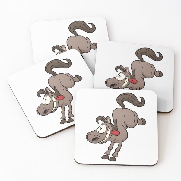 Item preview, Kicking Donkey designed and sold by Cartoon-animals.