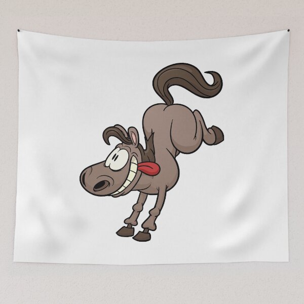 Item preview, Kicking Donkey designed and sold by Cartoon-animals.
