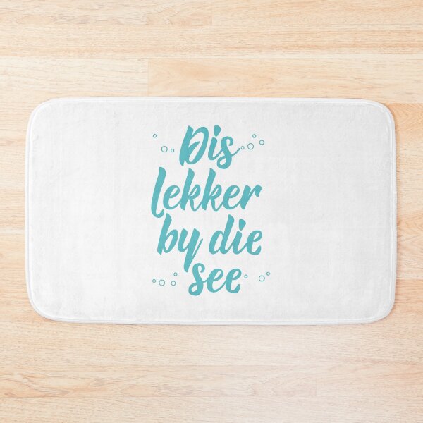 Item preview, It's nice at the sea - Afrikaans text. lettering.  designed and sold by pidzam4e.