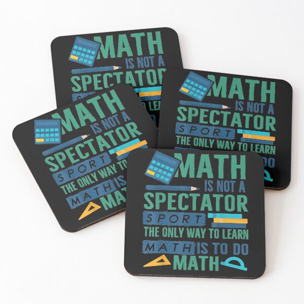 Item preview, Math Is Not A Spectator Sport Funny Math Teacher  designed and sold by normach6.