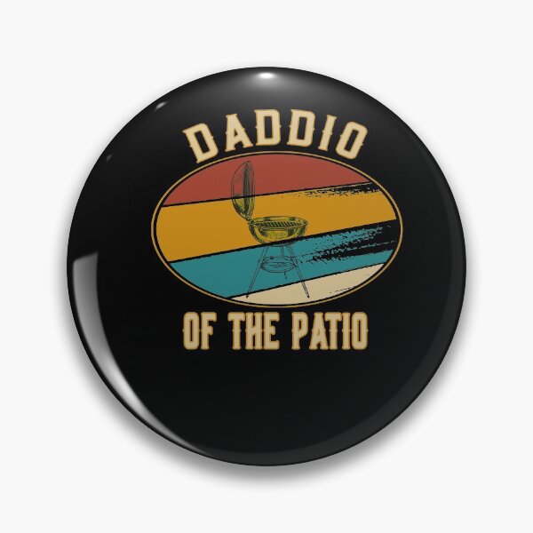 Item preview, Funny Daddio of the Patio - Grilling Dad - BBQ Vintage designed and sold by dJ-Design.