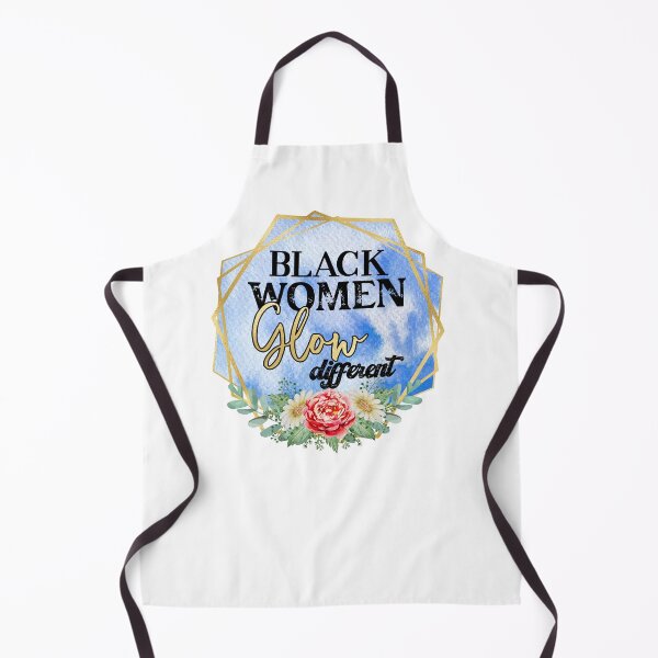 Item preview, Black Women Glow Different - Blue designed and sold by Brenton Golley.
