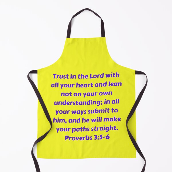 Artikelvorschau, Bible Verse Proverbs 3:5-6 entworfen und verkauft von Prayingwarrior.