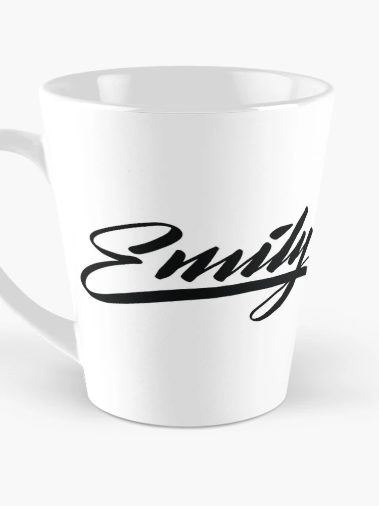 Thumbnail 3 of 4, Coffee Mug, Emily Script designed and sold by ProjectX23.