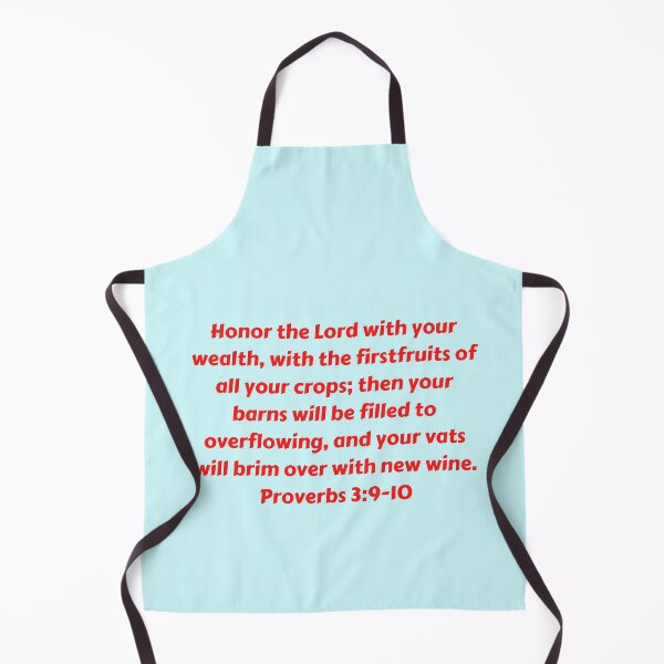 Item preview, Bible Verse Proverbs 3:9-10 designed and sold by Prayingwarrior.