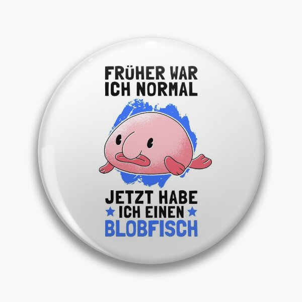 Artikelvorschau, Blobfisch früher war ich normal Fisch Humor entworfen und verkauft von madgrfx.