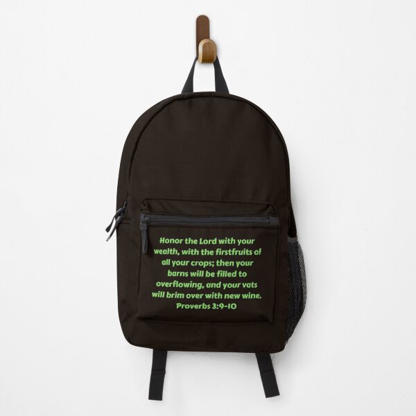 Item preview, Bible Verse Proverbs 3:9-10 designed and sold by Prayingwarrior.