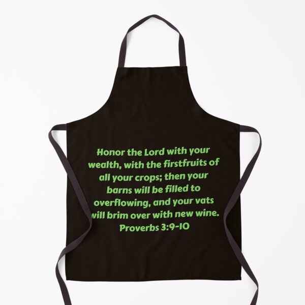 Item preview, Bible Verse Proverbs 3:9-10 designed and sold by Prayingwarrior.