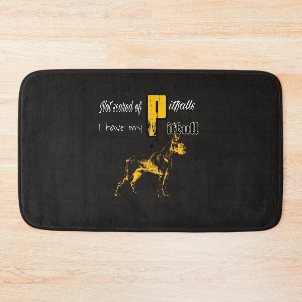 Item preview, Not scared of pitfalls, I have my pitbull designed and sold by JIMMYKIVUTI.
