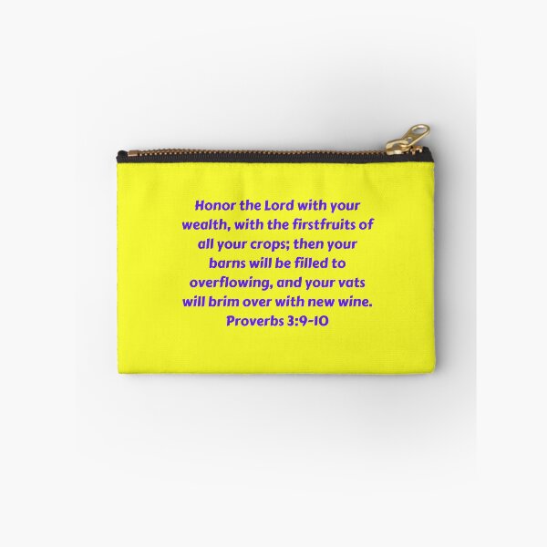 Item preview, Bible Verse Proverbs 3:9-10 designed and sold by Prayingwarrior.