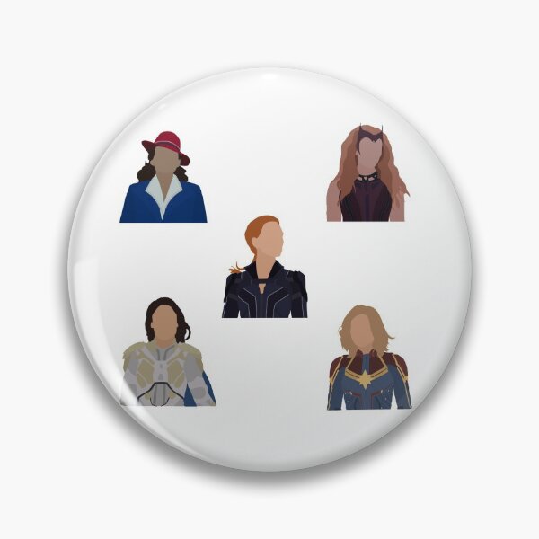 Item preview, Super Heroines Sticker Pack designed and sold by designbynat.