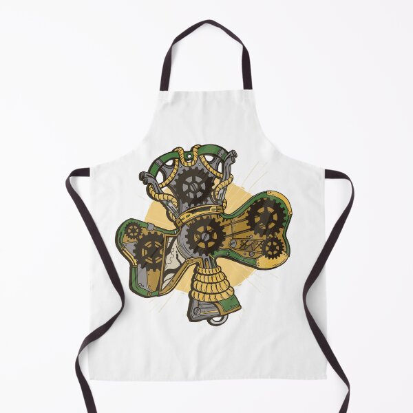Item preview, Steampunk Irish Shamrock - St. Patrick designed and sold by Watersolution.