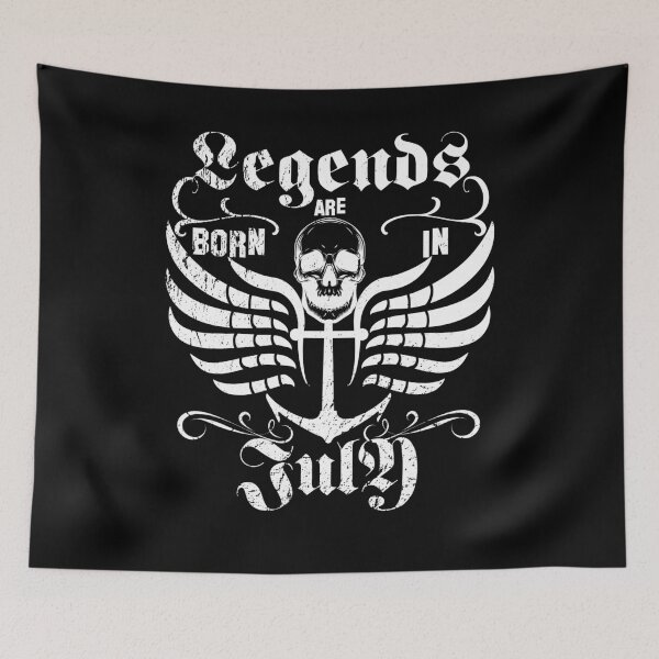 Item preview, Legends are born in July birthday designed and sold by shurikaner.