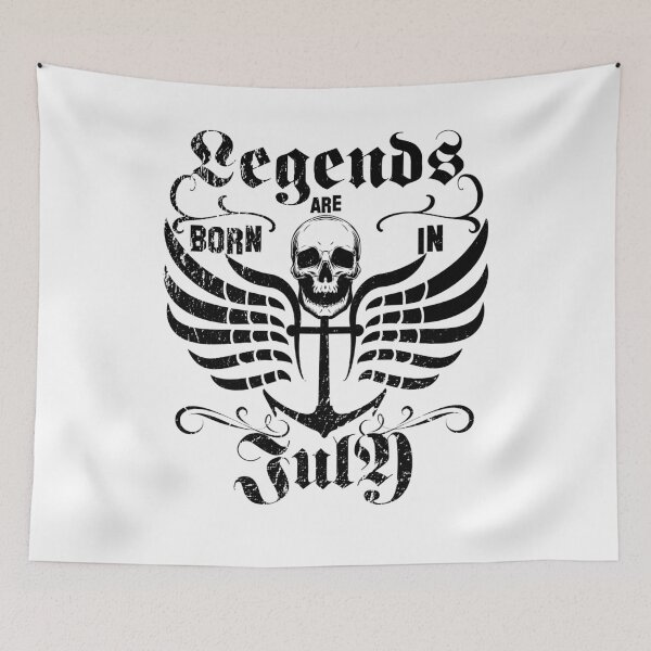 Item preview, Legends are born in July birthday designed and sold by shurikaner.