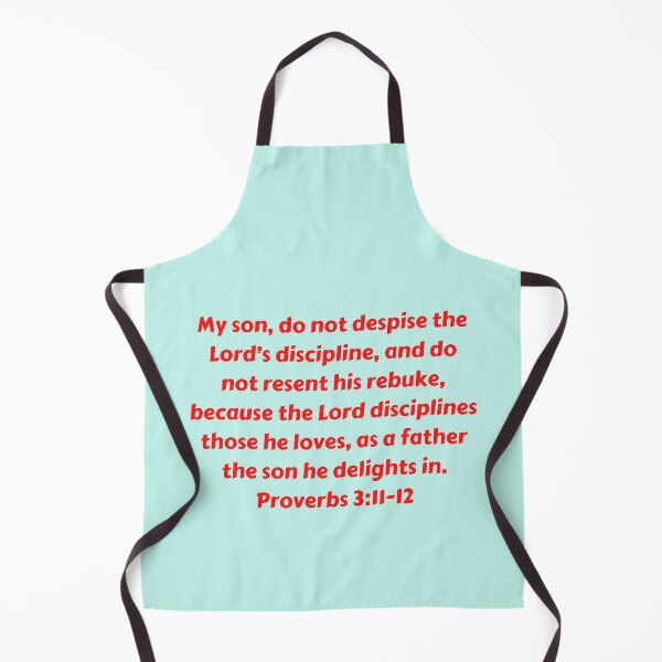 Item preview, Bible Verse Proverbs 3:11-12 designed and sold by Prayingwarrior.