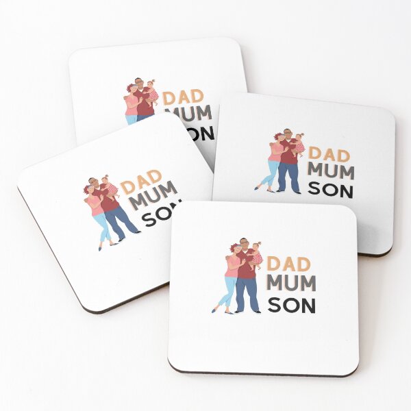 Item preview, Dad, mum and son t-shirt design designed and sold by fred-eddy.